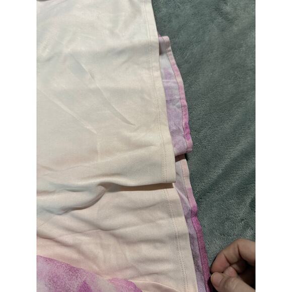 NWT Abound Size 2X PINK LELAND MIDI Tie Front Short Sleeve Skater Dress Flowy - Picture 5 of 8